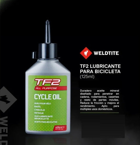 Aceite lubricante Multifuncional TF2 Weldtite 125ml