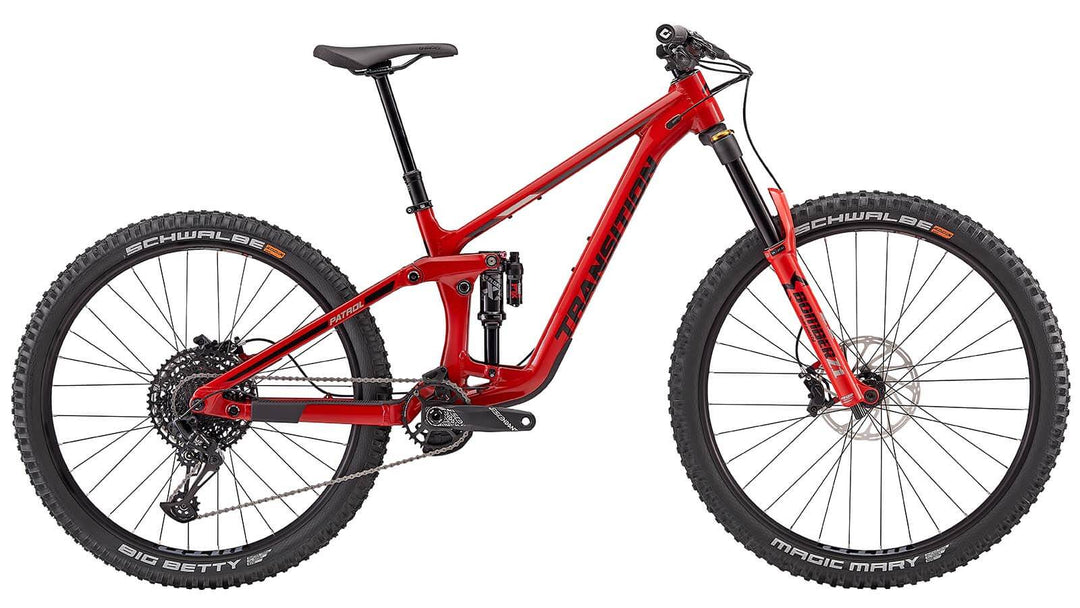 Bicicleta Transition Patrol Bonfire Red