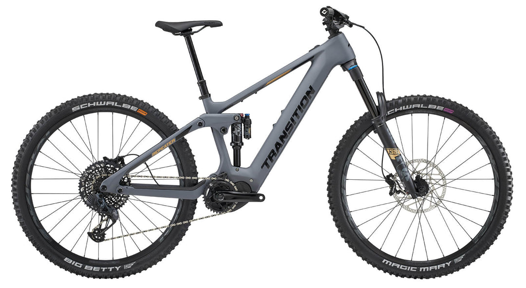 Bicicleta Transition Repeater EP8 Carbon Gun Metal/Grey